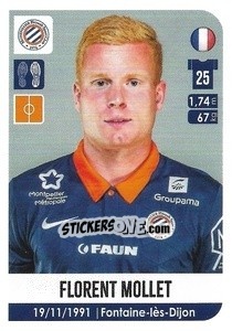 Cromo Florent Mollet - FOOT 2020-2021 - Panini