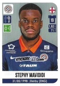 Sticker Stephy Mavididi - FOOT 2020-2021 n. 315 - Panini