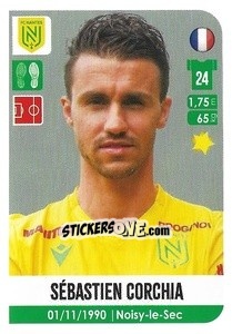 Sticker Sébastien Corchia - FOOT 2020-2021 - Panini