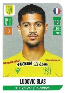 Sticker Ludovic Blas - FOOT 2020-2021 n. 332 - Panini