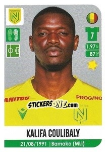 Sticker Kalifa Coulibaly - FOOT 2020-2021 n. 340 - Panini