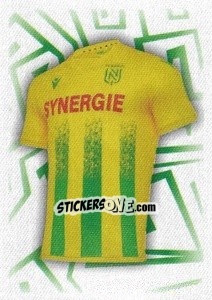 Sticker Maillot Domicile - FOOT 2020-2021 n. 346 - Panini