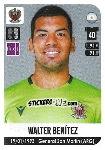 Sticker Walter Benitez - FOOT 2020-2021 - Panini