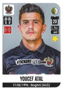 Sticker Youcef Atal - FOOT 2020-2021 n. 351 - Panini