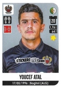 Figurina Youcef Atal - FOOT 2020-2021 - Panini