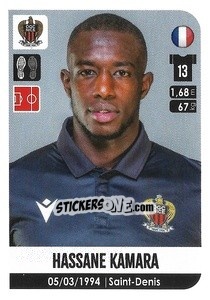 Sticker Hassane Kamara - FOOT 2020-2021 n. 354 - Panini