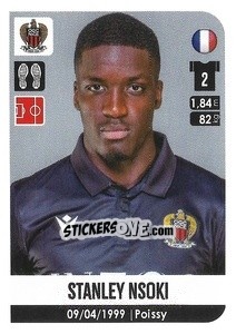 Sticker Stanley Nsoki - FOOT 2020-2021 n. 356 - Panini