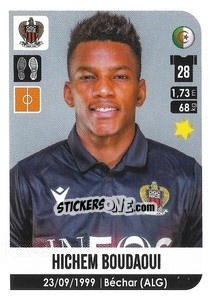 Figurina Hichem Boudaoui - FOOT 2020-2021 - Panini