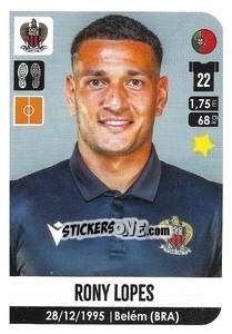 Sticker Rony Lopes - FOOT 2020-2021 n. 360 - Panini