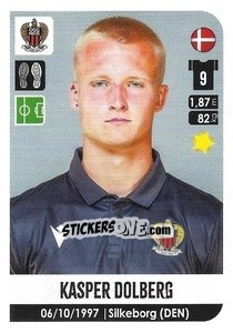 Figurina Kasper Dolberg - FOOT 2020-2021 - Panini