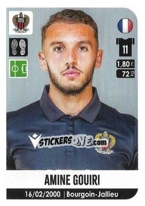 Sticker Amine Gouiri - FOOT 2020-2021 n. 367 - Panini