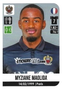 Cromo Myziane Maolida - FOOT 2020-2021 - Panini