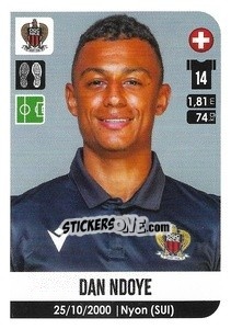 Cromo Dan Ndoye - FOOT 2020-2021 - Panini