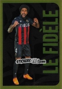 Sticker Dante (Le Fidèle) - FOOT 2020-2021 n. 371 - Panini