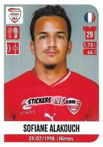 Figurina Sofiane Alakouch - FOOT 2020-2021 n. 377 - Panini