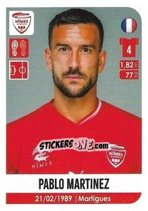 Figurina Pablo Martinez - FOOT 2020-2021 - Panini