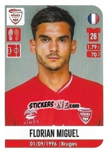 Sticker Florian Miguel - FOOT 2020-2021 n. 382 - Panini