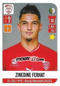 Figurina Zinédine Ferhat - FOOT 2020-2021 - Panini