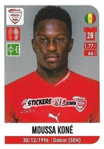 Sticker Moussa Koné - FOOT 2020-2021 n. 394 - Panini
