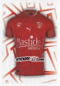 Sticker Maillot Domicile - FOOT 2020-2021 n. 398 - Panini