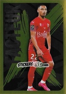 Sticker Yassine Benrahou (Facteur X) - FOOT 2020-2021 n. 399 - Panini