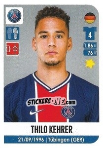 Sticker Thilo Kehrer - FOOT 2020-2021 n. 405 - Panini
