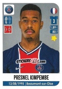 Sticker Presnel Kimpembe - FOOT 2020-2021 n. 406 - Panini