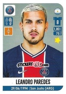 Sticker Leandro Paredes - FOOT 2020-2021 n. 415 - Panini
