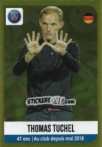 Sticker Thomas Tuchel (Coach) - FOOT 2020-2021 n. 422 - Panini