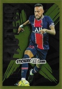 Sticker Neymar Jr. (Facteur X) - FOOT 2020-2021 n. 425 - Panini