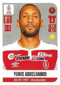 Cromo Yunis Abdelhamid - FOOT 2020-2021 - Panini