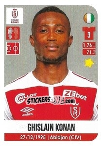 Sticker Ghislain Konan - FOOT 2020-2021 n. 433 - Panini