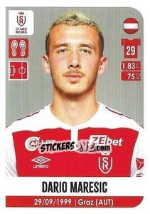 Sticker Dario Maresic - FOOT 2020-2021 n. 434 - Panini
