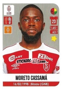 Sticker Moreto Cassama - FOOT 2020-2021 n. 437 - Panini