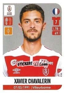 Sticker Xavier Chavalerin - FOOT 2020-2021 n. 438 - Panini