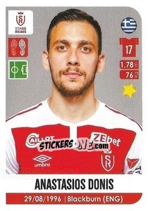 Sticker Anastasios Donis - FOOT 2020-2021 n. 444 - Panini