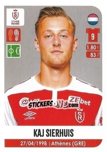 Sticker Kaj Sierhuis - FOOT 2020-2021 n. 447 - Panini