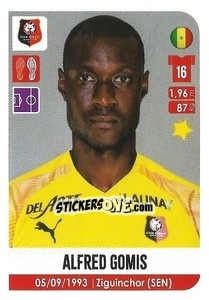 Sticker Alfred Gomis - FOOT 2020-2021 n. 454 - Panini