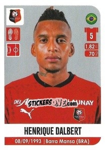 Sticker Henrique Dalbert - FOOT 2020-2021 n. 457 - Panini
