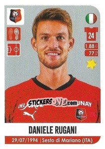 Figurina Daniele Rugani - FOOT 2020-2021 - Panini