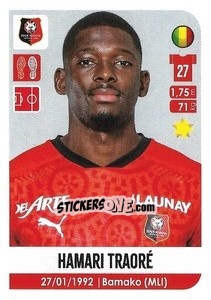 Sticker Hamari Traoré - FOOT 2020-2021 n. 460 - Panini