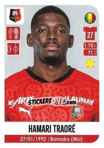 Sticker Hamari Traoré - FOOT 2020-2021 - Panini