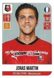 Figurina Jonas Martin - FOOT 2020-2021 - Panini