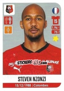 Sticker Steven Nzonzi - FOOT 2020-2021 n. 466 - Panini