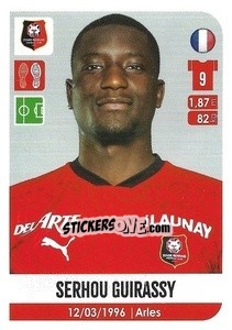 Figurina Serhou Guirassy - FOOT 2020-2021 - Panini