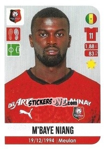 Sticker M'Baye Niang - FOOT 2020-2021 n. 471 - Panini