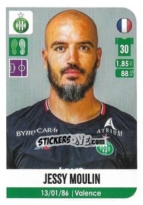 Sticker Jessy Moulin - FOOT 2020-2021 n. 480 - Panini
