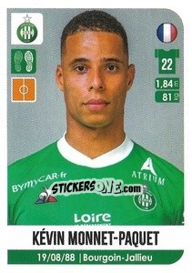 Cromo Kévin Monnet-Paquet - FOOT 2020-2021 n. 491 - Panini