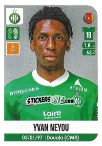 Sticker Yvan Neyou - FOOT 2020-2021 n. 492 - Panini