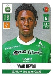 Cromo Yvan Neyou - FOOT 2020-2021 - Panini